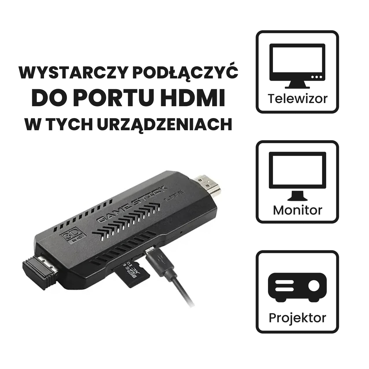 PixelVault™ Konsola HDMI